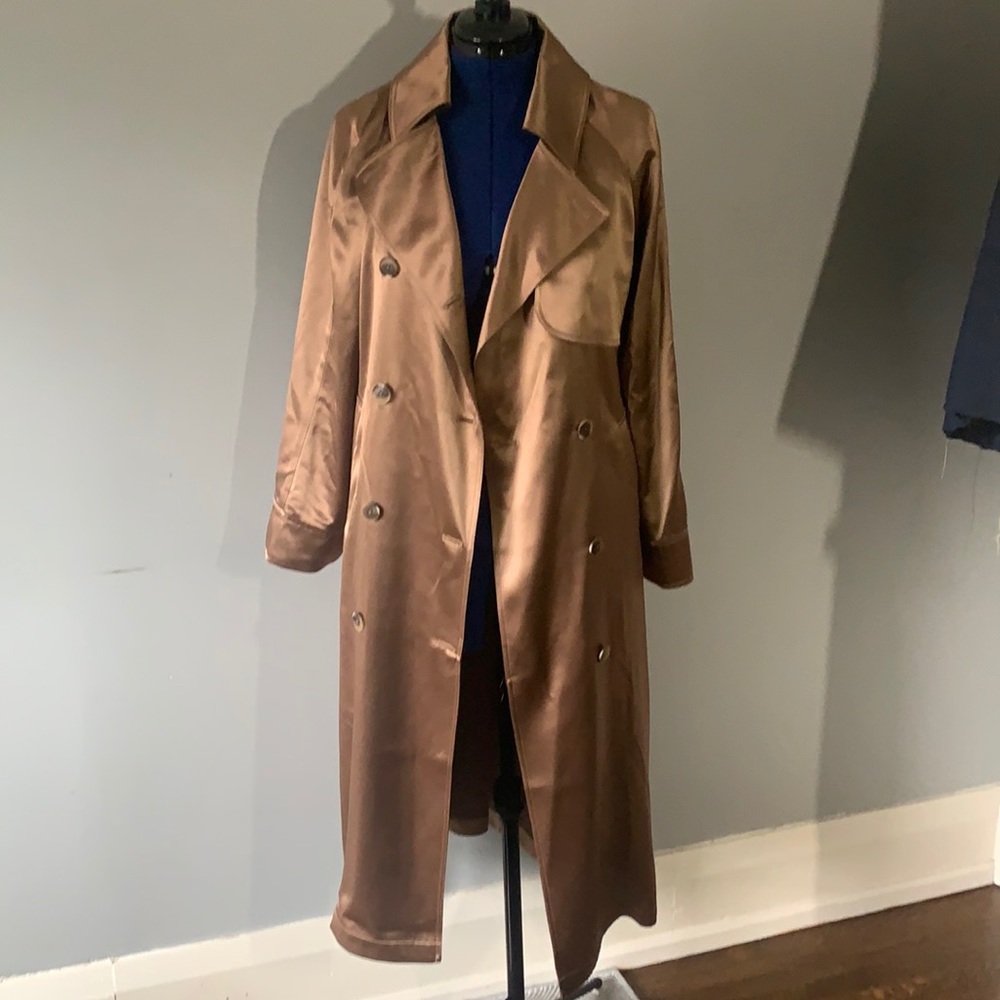 Lattelier bronze acetate jacket